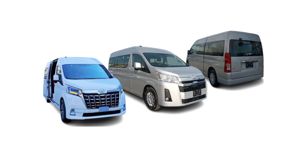 Hanayah Luxury Vans Website Banner